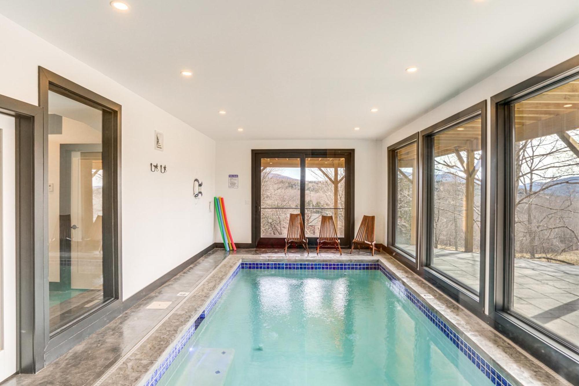 Custom Windham Mtn Villa With Pool, Theater And Views! Dış mekan fotoğraf